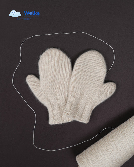 Baby-Handschuhe mit Daumen