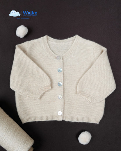 Baby cardigan made from 100% cashmere