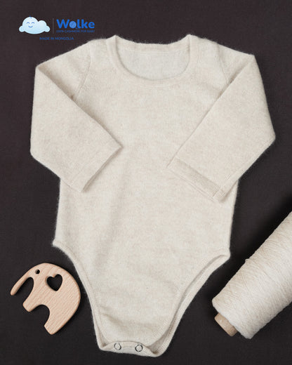 Baby Body langarm aus 100 % Kaschmir