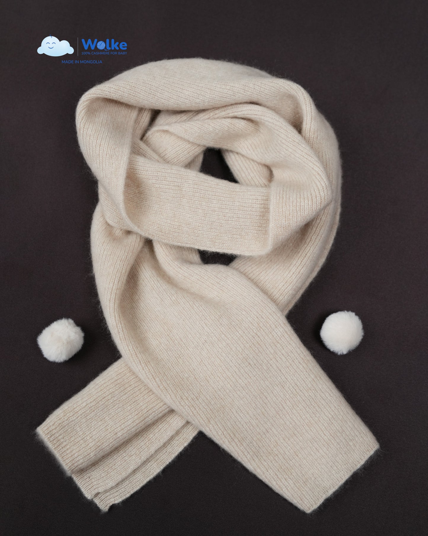 Baby Set: Hat, Scarf &amp; Gloves (Beige)